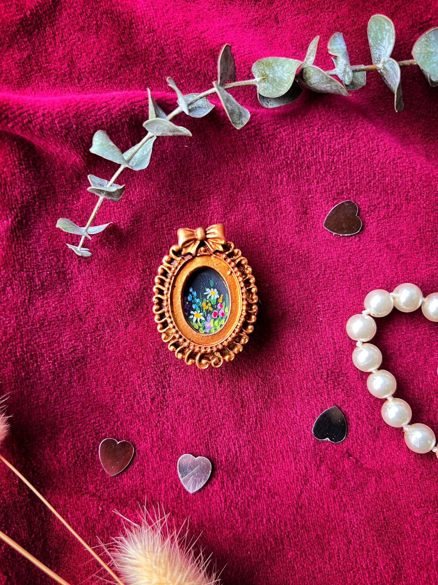 Bow Wildflower Magnet