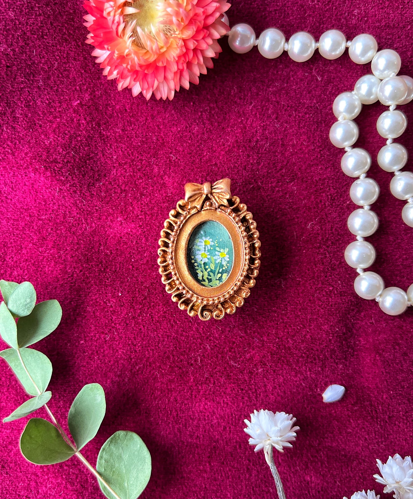 Daisy Floral Magnet