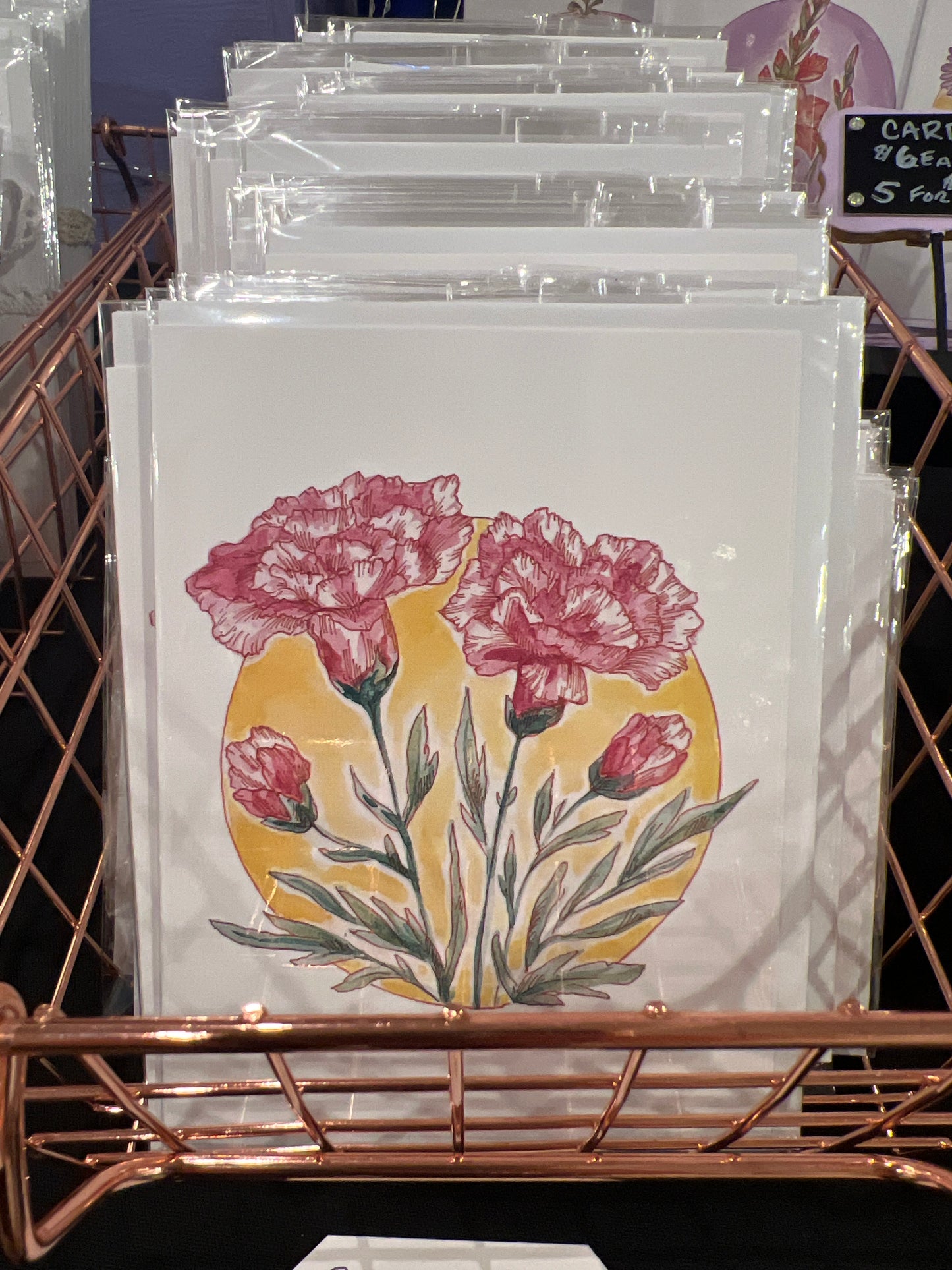 Birth Flower card