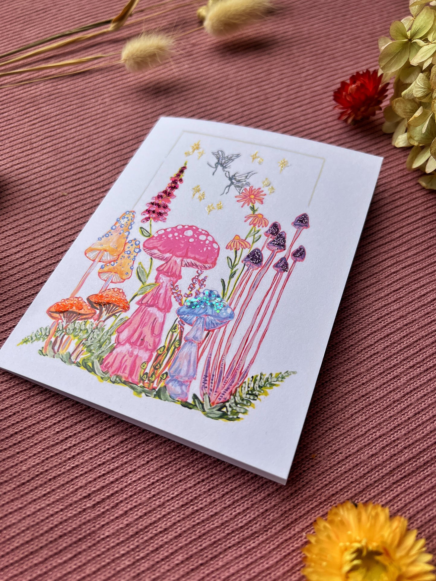 Fairy Fungi Card