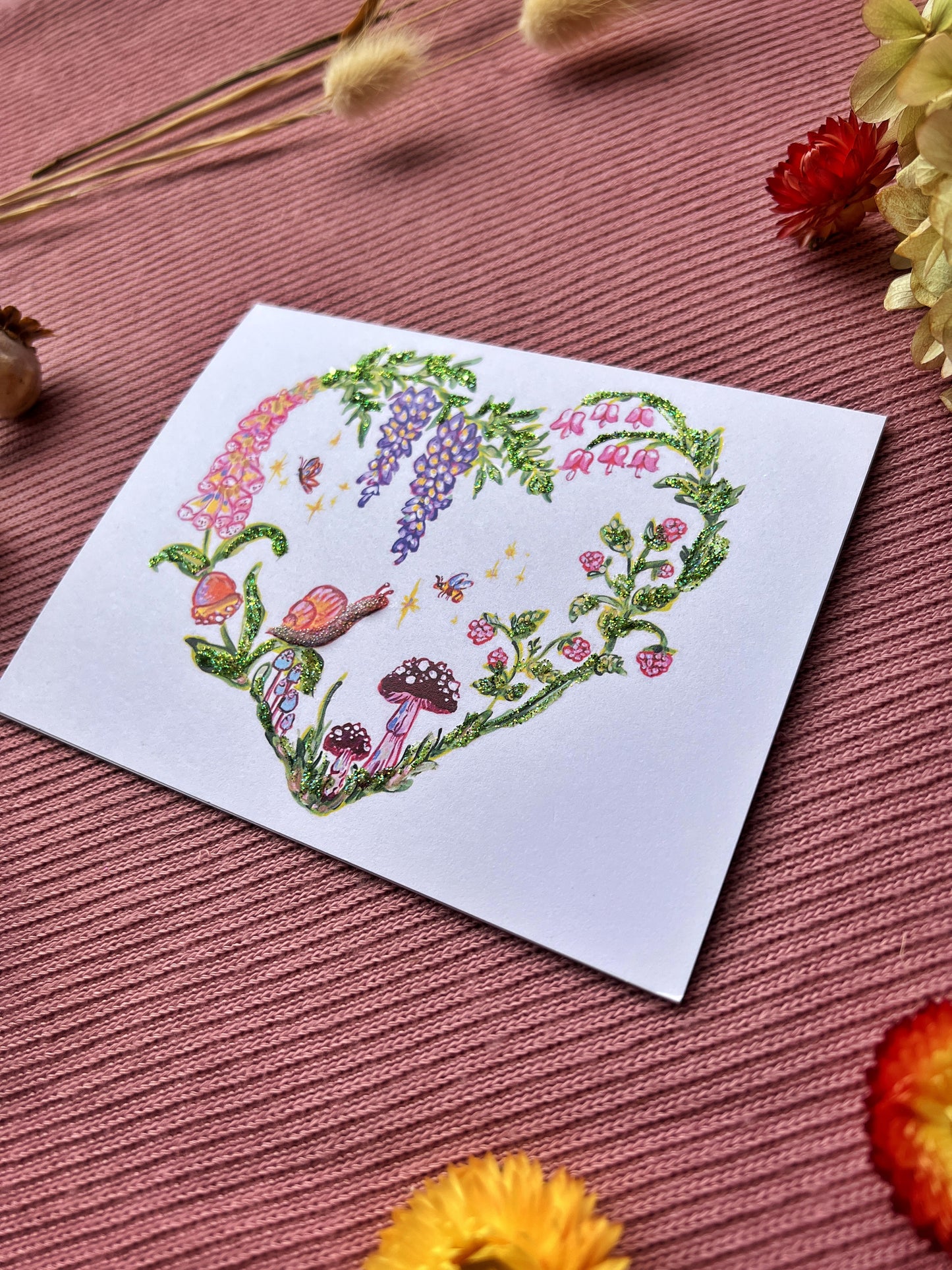 Mystic Heart Card