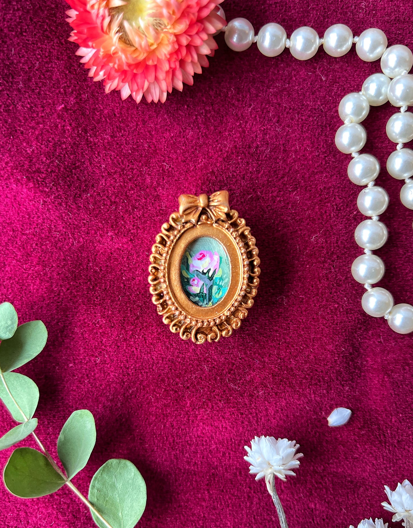 Rose Floral Magnet