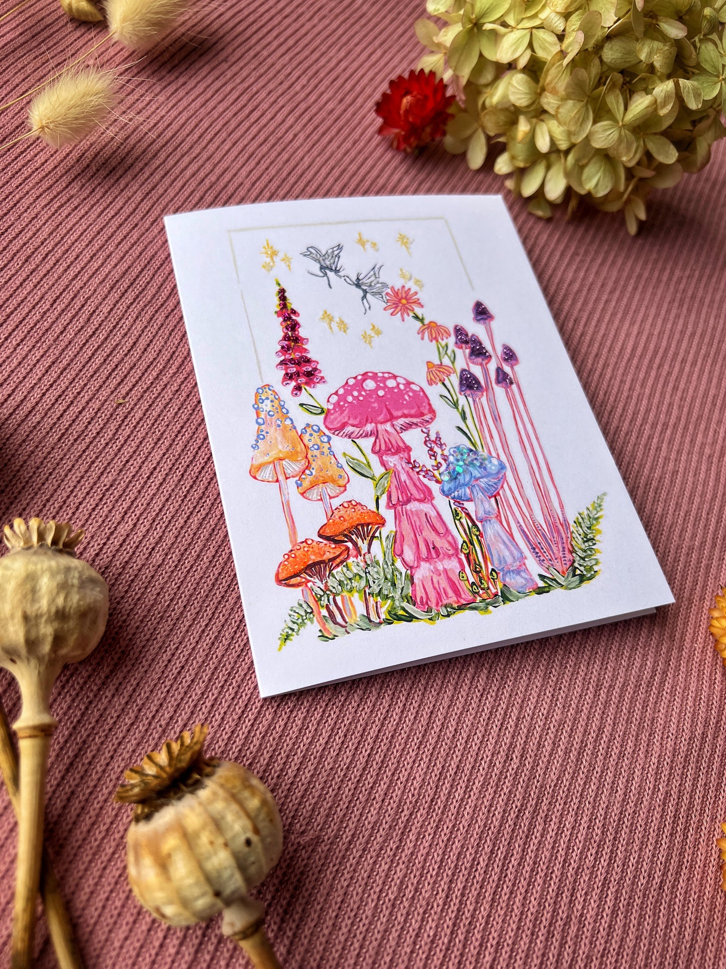 Fairy Fungi Card