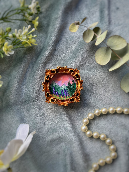 Circle Mountain Wildflower Magnet