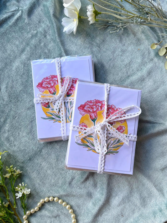 Birth Month Flower Card 12pack