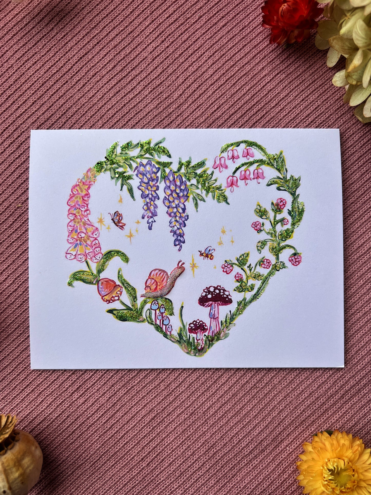 Mystic Heart Card