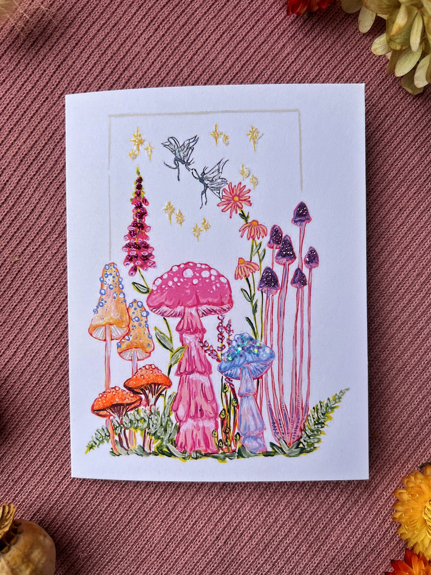 Fairy Fungi Card