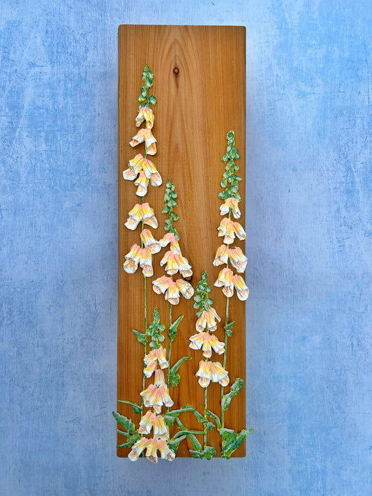 #229 Peachy Foxgloves