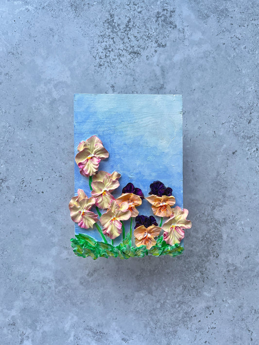 Mini Pansy Piece #164