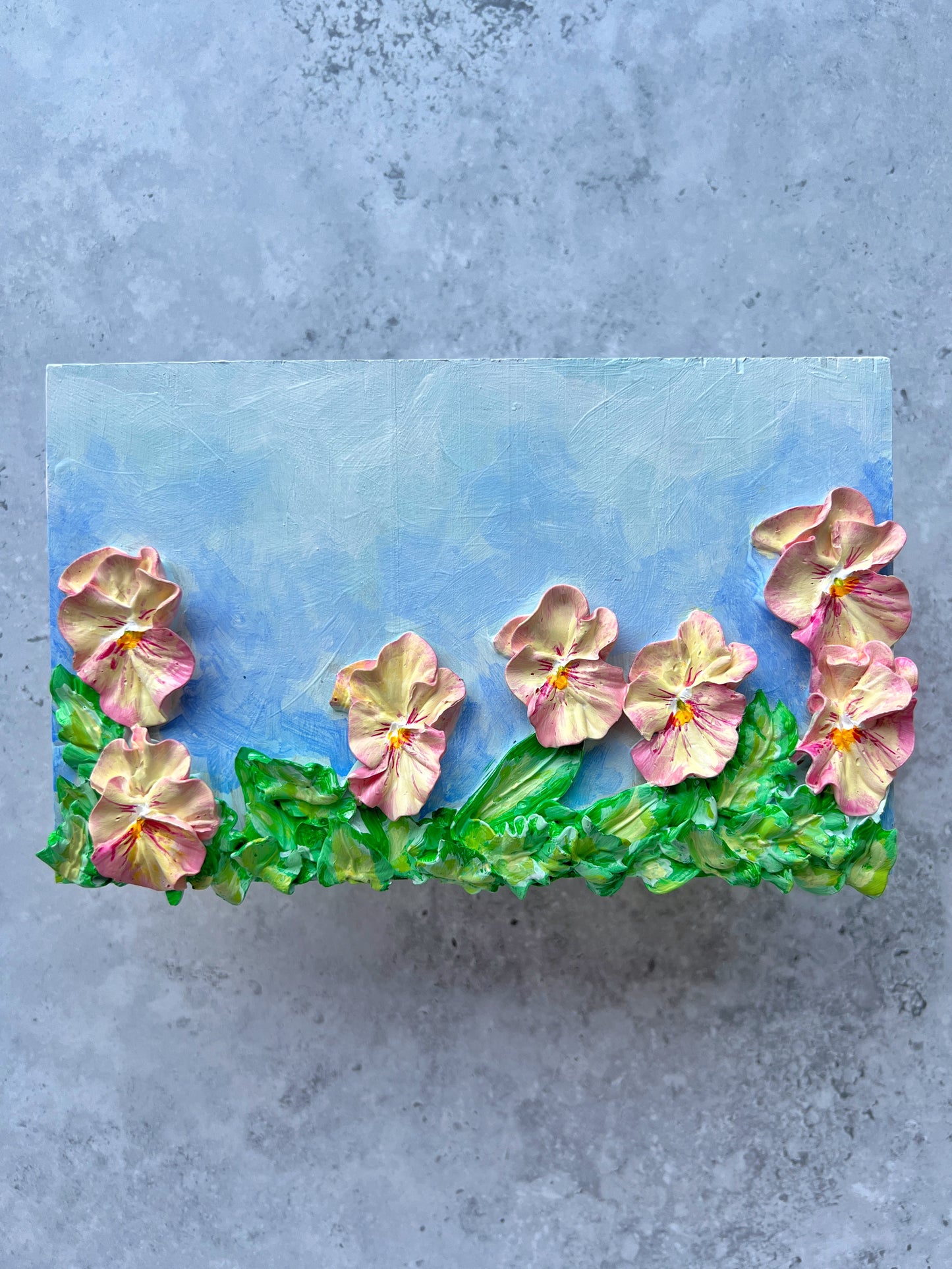 Mini Pansy Piece #166