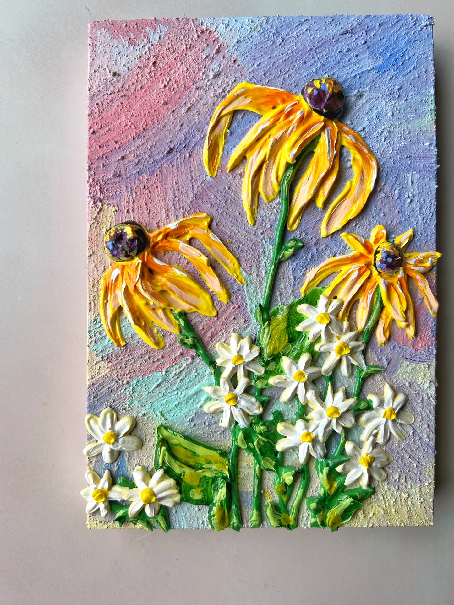 #144 Black Eyed Susan's & Feverfew - Endless Summer Collection