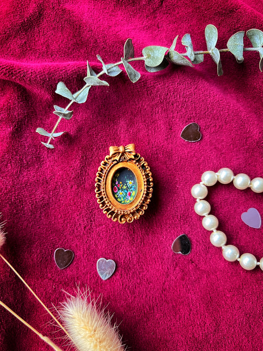 Bow Wildflower Magnet