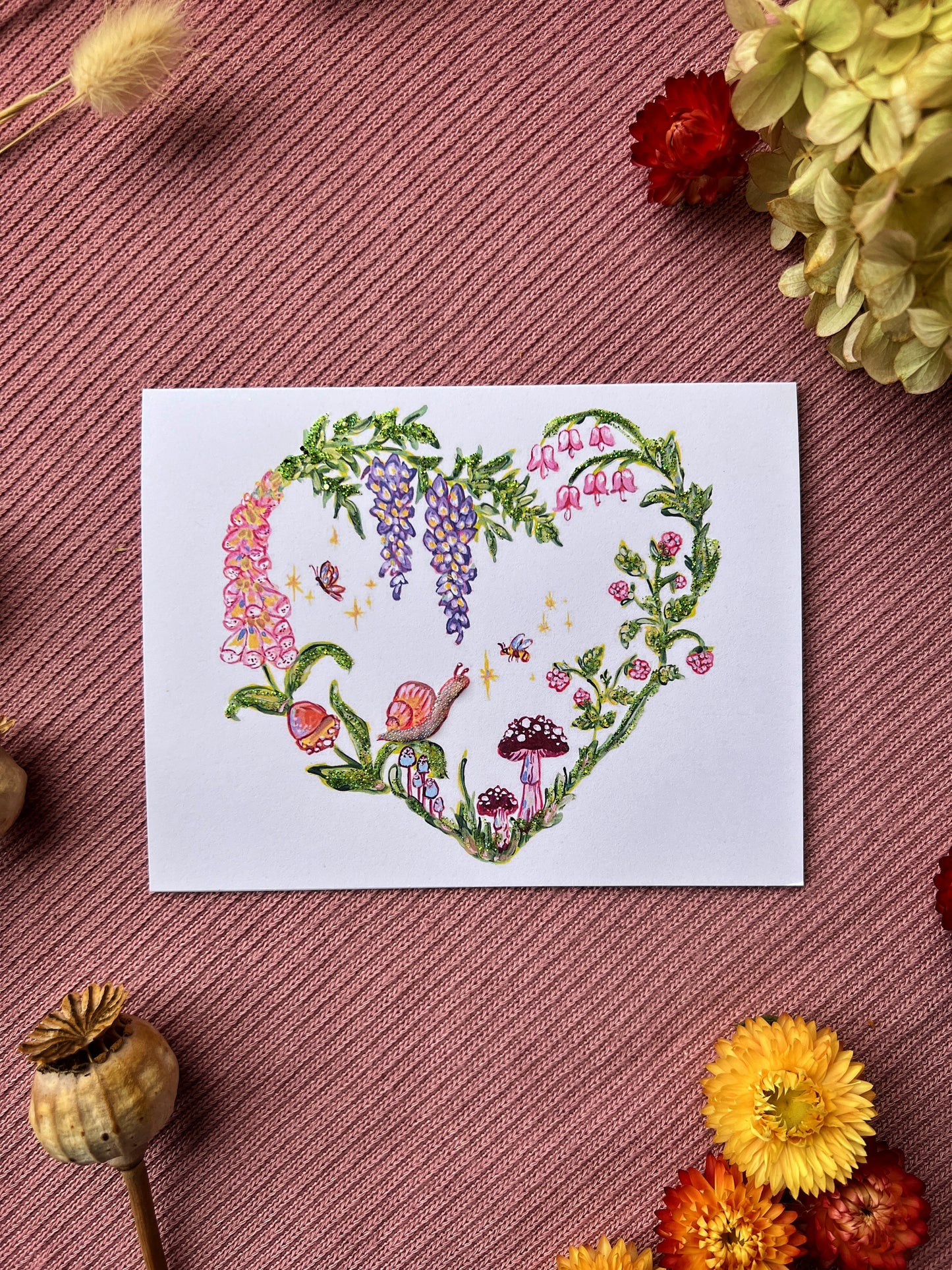 Mystic Heart Card