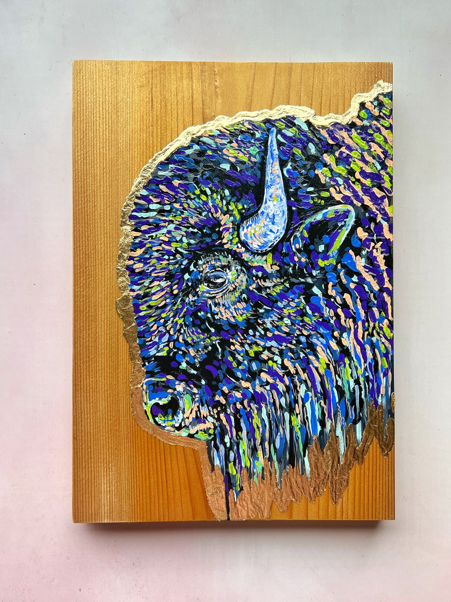 Spring Buffalo on Cedar #99