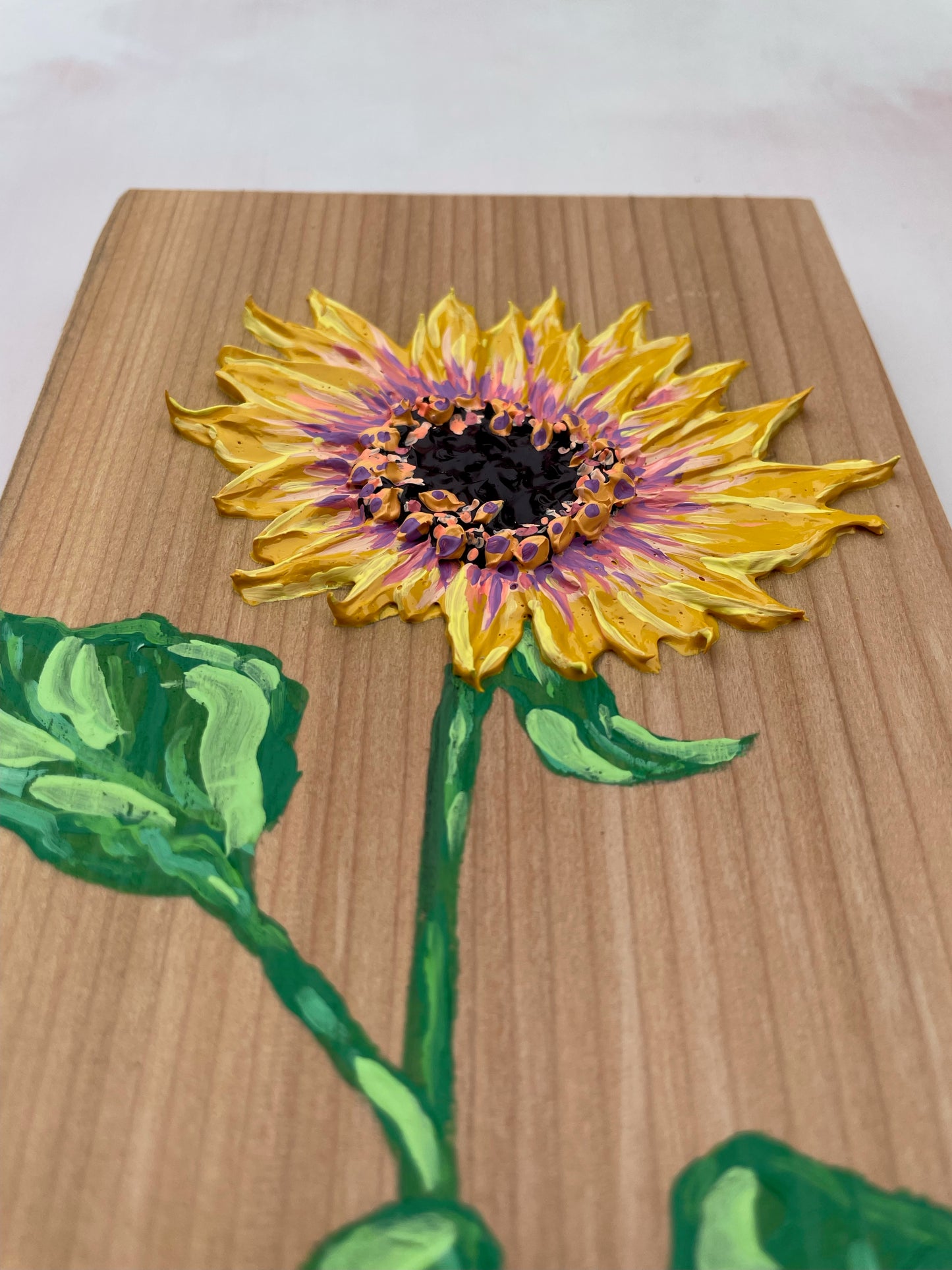 Single Textured Sunflower