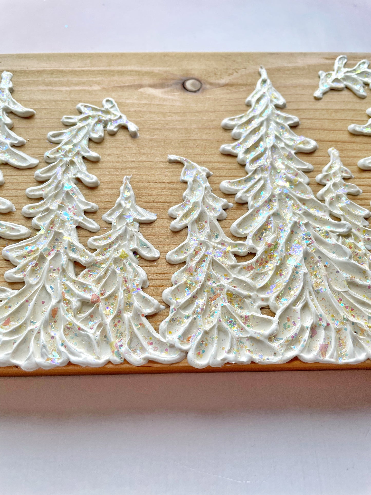 Sparkly winter spruce #75