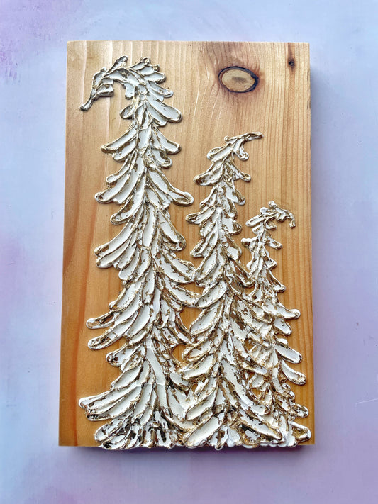 Gold leaf spruce #76